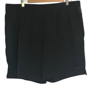 Speedo Men’s XXL Tech Volley Black Shorts EUC